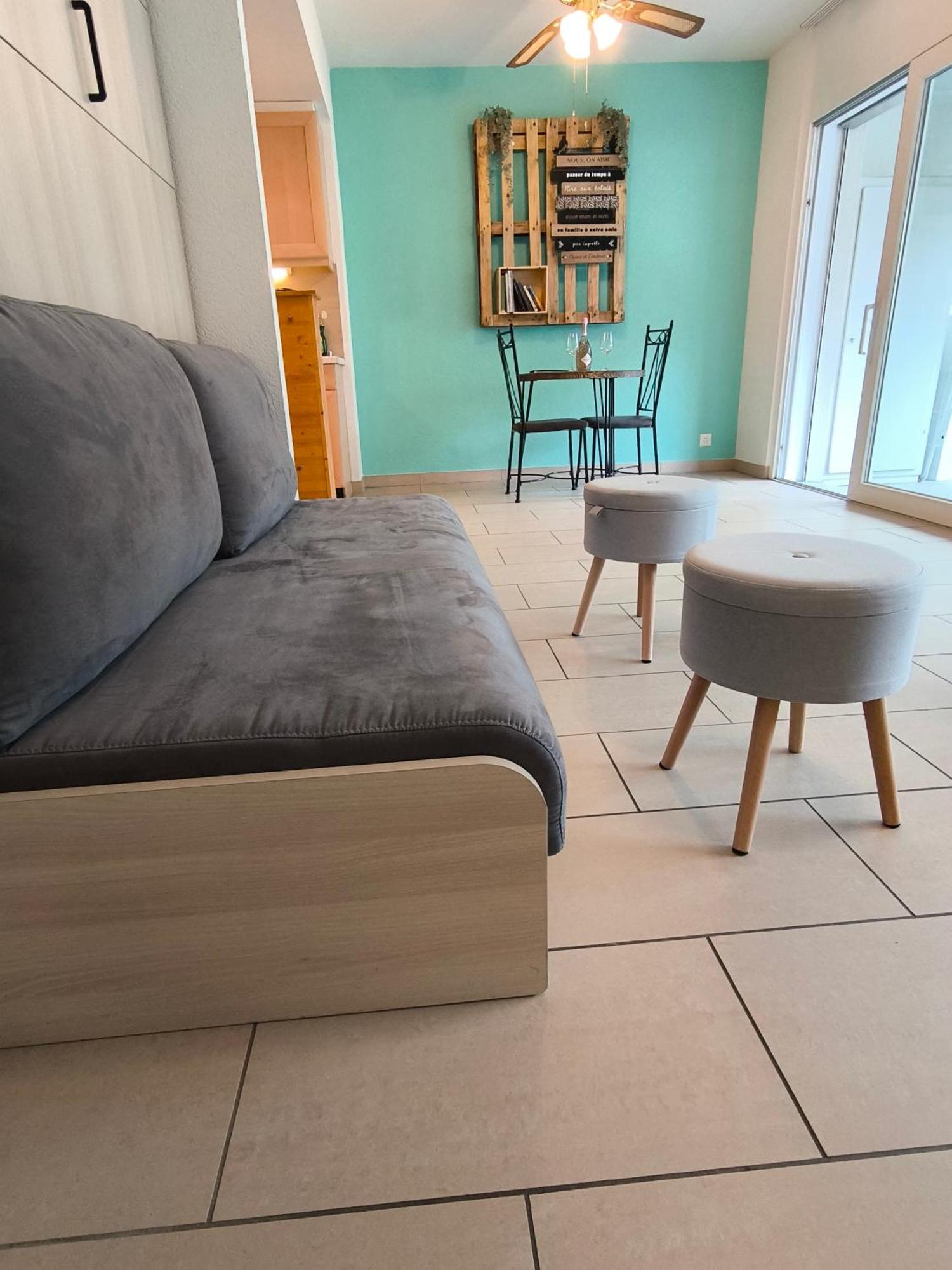 Superbe Studio A Saillon Les Bains Eksteriør bilde